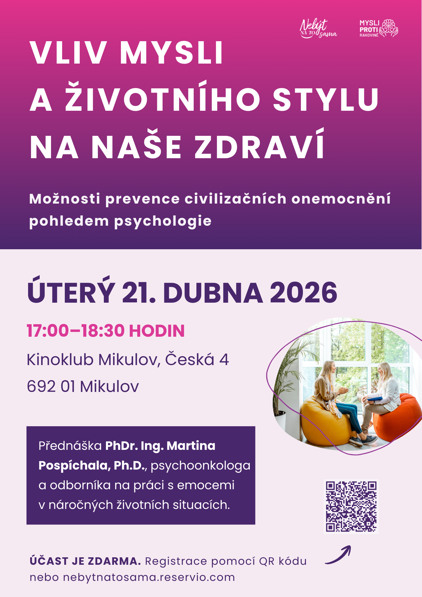 Vliv mysli a životního stylu na naše zdraví