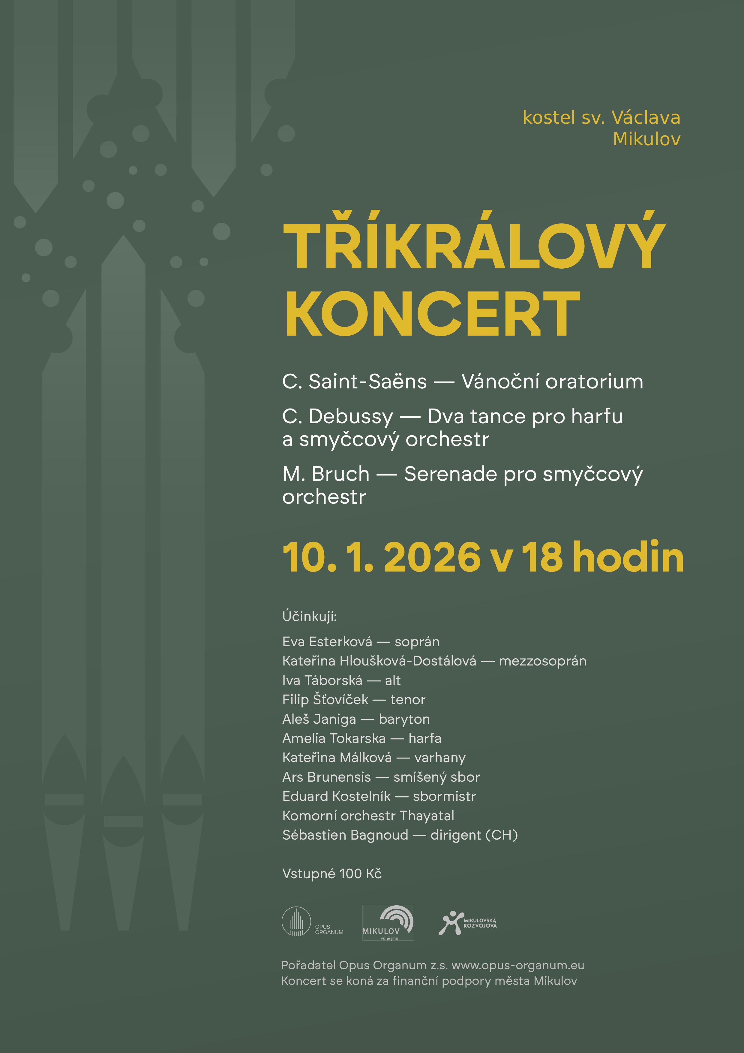Tříkrálový koncert 2026