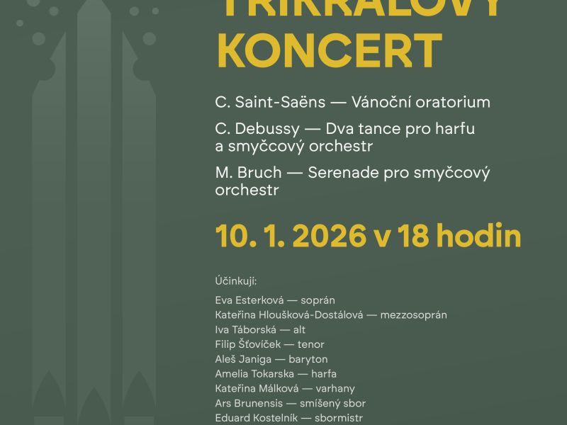Tříkrálový koncert 2026
